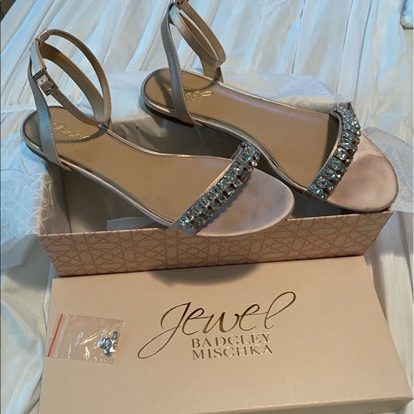 Badgley Mischka Shoes - Jeweled Sandals